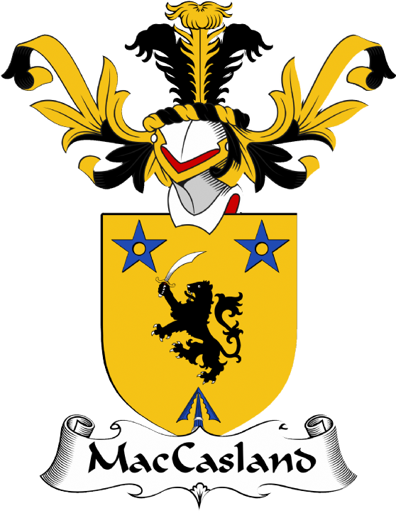 MacCasland Coat of Arms